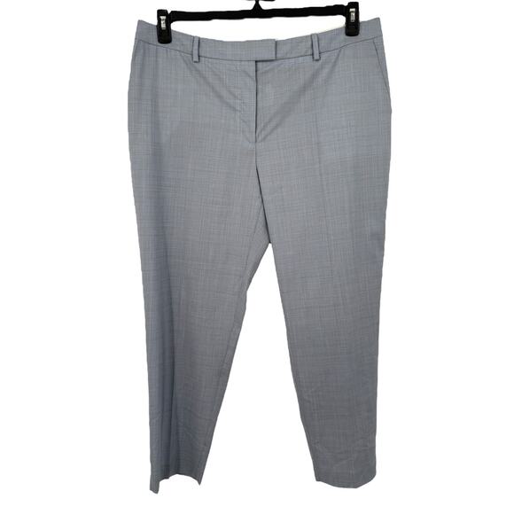 BOSS Hugo Boss TAMATA4 slim leg trousers pants light blue size 16 - Picture 2 of 8